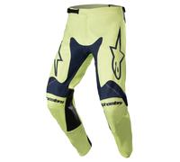 alpinestars Cross Racer Hoen Pantaloni Giallo neon/Blu 28