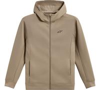 Alpinestars Cypher Cappuccio con zip, beige, Taglia XL