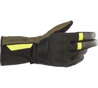 Alpinestars Denali Aerogel Drystar Guanto Moto, nero-verde-giallo, taglia S per maschi