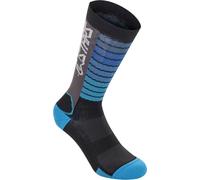 Alpinestars Drop 22 Calzini, nero-blu, taglia M