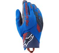 Alpinestars Durack Guanti da motocicletta, grigio-blu, taglia S per maschi