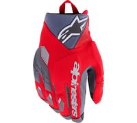 Alpinestars Durack, guanti L male Rosso Chiaro/Grigio