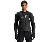 Alpinestars Dusk Airflow, giacca in pelle traforata 48 male Nero/Bianco