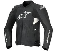 Alpinestars Dusk Airflow, giacca in pelle traforata 60 male Nero/Bianco