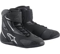 Alpinestars Fastback 2 Scarpe da moto, nero-bianco, taglia 43 per maschi
