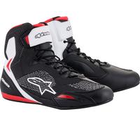 Alpinestars Faster 3 Rideknit, scarpe 10 US male Nero/Bianco/Rosso