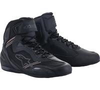 Alpinestars Faster 3 Rideknit Scarpe da moto, nero-grigio, taglia 47 per maschi