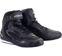Alpinestars Faster 3 Rideknit Scarpe da moto, nero-grigio, taglia 48