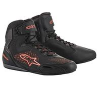 Alpinestars Faster 3 Rideknit nero / rosso-fluo 43