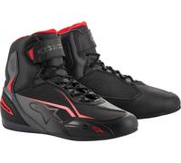 Alpinestars Faster-3 Scarpe moto, nero-grigio-rosso, taglia 40 41 per maschi