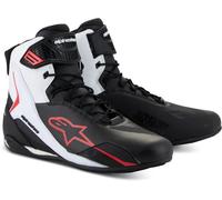 Alpinestars Faster 4, scarpe 12 US male Nero/Bianco/Rosso