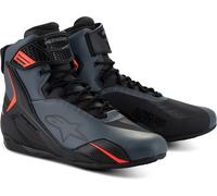 Scarpa FASTER-4 Grigio Rosso Fluo ALPINESTARS - SU: 7.5
