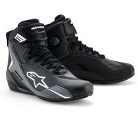 Alpinestars Faster 4, scarpe Drystar 10 US male Nero/Grigio/Bianco