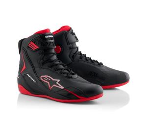 Alpinestars Faster-4 stivali da moto HONDA collezione nero e rosso 43