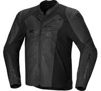 Alpinestars Faster V3, giacca in pelle 62 male Nero/Nero
