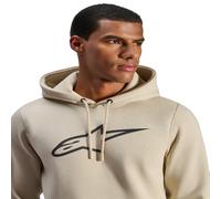 Felpa Cappuccio Alpinestars Ageless V3 Bianco Sporco/NeroXXL Bianco Sporco,Nero