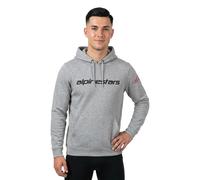 Alpinestars Linear Wordmark V3 Hoodie Grigio S Uomo