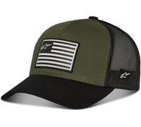 Alpinestars Flag Snapback Berretto, verde per maschi