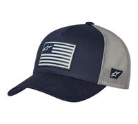 Alpinestars Flag Snapback Cap Blu,Grigio