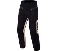 Alpinestars Flex-Ast Canvas Pantaloni tessili per motociclette, nero-beige, taglia 4XL per maschi