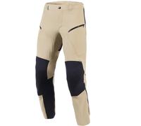Alpinestars Flex-AST Explorer Pantaloni tessili per motociclette, beige/nero, Taglia M