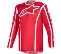 Alpinestars Fluid Apex Long Sleeve Jersey Rosso M Uomo