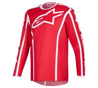 alpinestars Fluid Apex Maglia MX uomo rosso, taglia 2XL