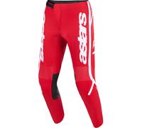 alpinestars Fluid Apex Pantaloni da cross Rosso/Bianco 32