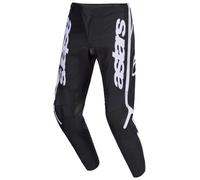 Alpinestars Fluid Apex Pantaloni Motocross Bambini, nero/grigio, Taglia 26