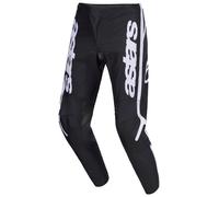 Pantaloni da motocross per bambini Alpinestars Fluid Apex neri-grigi 26