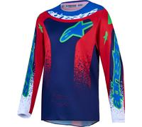 Alpinestars Fluid Drag Long Sleeve Jersey Blu 6-7 Years Bambini