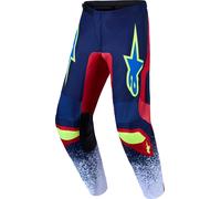 alpinestars Fluid Drag Uomo Pantaloni da cross blu, taglia 38