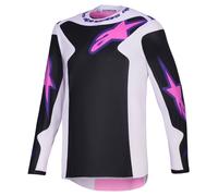 Maglia Cross Alpinestars Fluid Grid Nero/Grigio/ViolaXL Nero,Grigio,Viola