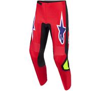 Pantalone FLUID GRID Rosso Nero Viola ALPINESTARS - AN: 34