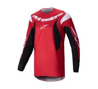 Alpinestars Fluid Haul Maglia da motocross, rosso/nero, M