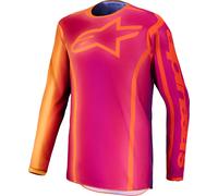 Alpinestars Fluid Kepler Long Sleeve Jersey Rosa S Uomo