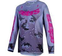 Alpinestars Fluid Lone Long Sleeve Jersey Viola 6-7 Years Bambini