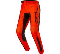 Alpinestars Fluid Lurv Pantaloni Motocross, Arancione/Nero, Taglia 40