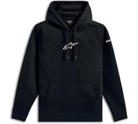 Felpa con cappuccio frontale Alpinestars nera XL