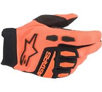 Alpinestars Full Bore Guanti Motocross Giovani (Orange/Black,S)