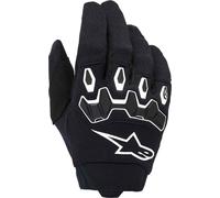 Guanti da motocross Alpinestars Full Bore V2 Youth/Kids neri-bianchi S