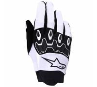 Guanti da motocross Alpinestars Full Bore V2 grigio chiaro-nero S