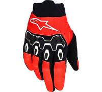 Alpinestars Full Bore V2, guanti giovani S male Rosso Chiaro/Nero