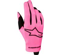 Alpinestars Radar Guanti da motocross, rosa/nero, Taglia M