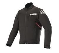 ALPINESTARS - GIACCA ANTIVENTO ENDURO SESSION RACE NERO/ROSSO