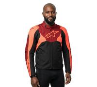 Alpinestars Giacca tessile moto T-Jaws V4 impermeabile Nero/Rosso Taglia M Uomo