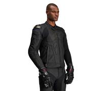 Alpinestars giacca in pelle uomo Dusk - 1478 Nero laser 52