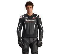 Giacca Pelle GP FORCE V2 AIRFLOW Nero Bianco ALPINESTARS - AN: 50