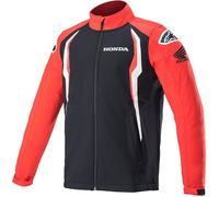 Alpinestars Giacca Honda Softshell da Uomo per Motocross - Abbigliamento/Attrezzatura da Gara (Confezione da 1), rosso/nero, XXL