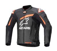 Alpinestars giacca in pelle uomo Gp Plus V4 - 1321 Black Red Fluo White 54